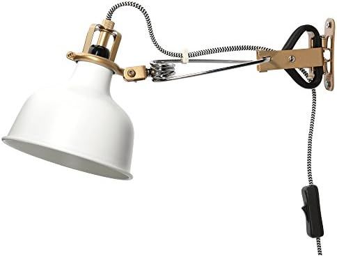 IKEA Wall Lamp Clamp Spotlight Off-White Ranarp | Amazon (US)