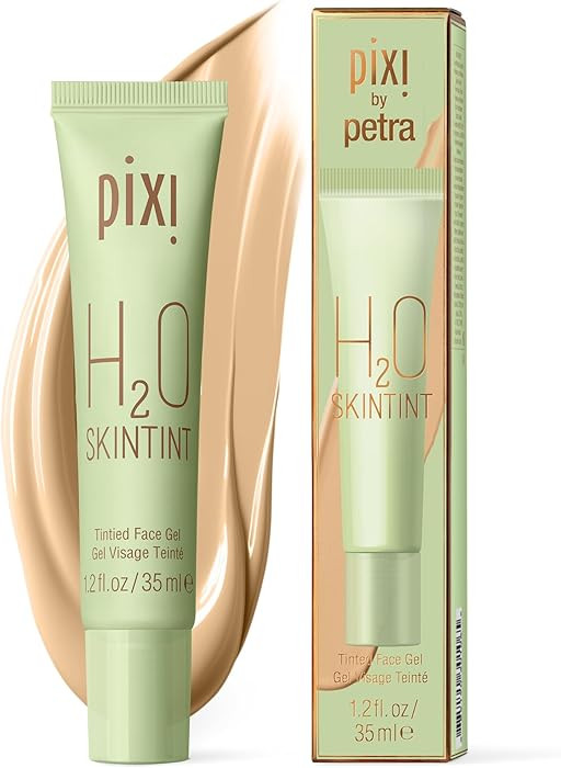Pixi H2O SkinTint | Tinted Gel Moisturizer | Lightweight, Hydrating & Water-Resistant | Evens Ton... | Amazon (US)