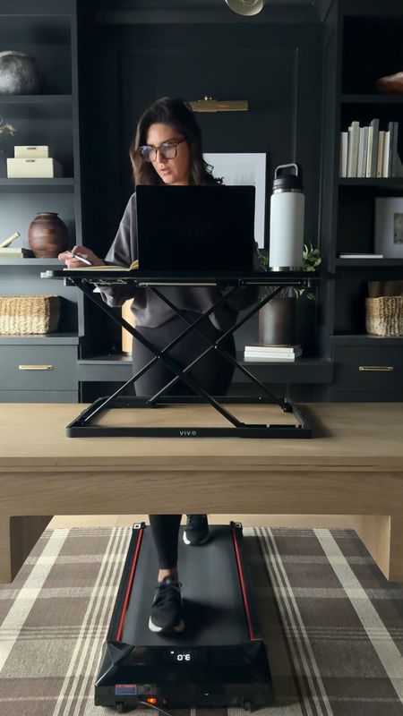 Work from home must have. Hate the look of a standing desk? Yeah, me too. This riser gives you the best of both worlds. I’m also obsessed with my walking pad. I’m getting in 20k steps without even thinking 

#LTKhome #LTKVideo #LTKfitness