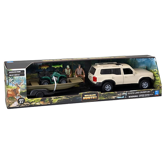 New!Toyota  1/18 Wild Life Hunter Toyota With Boat | Tractor Supply