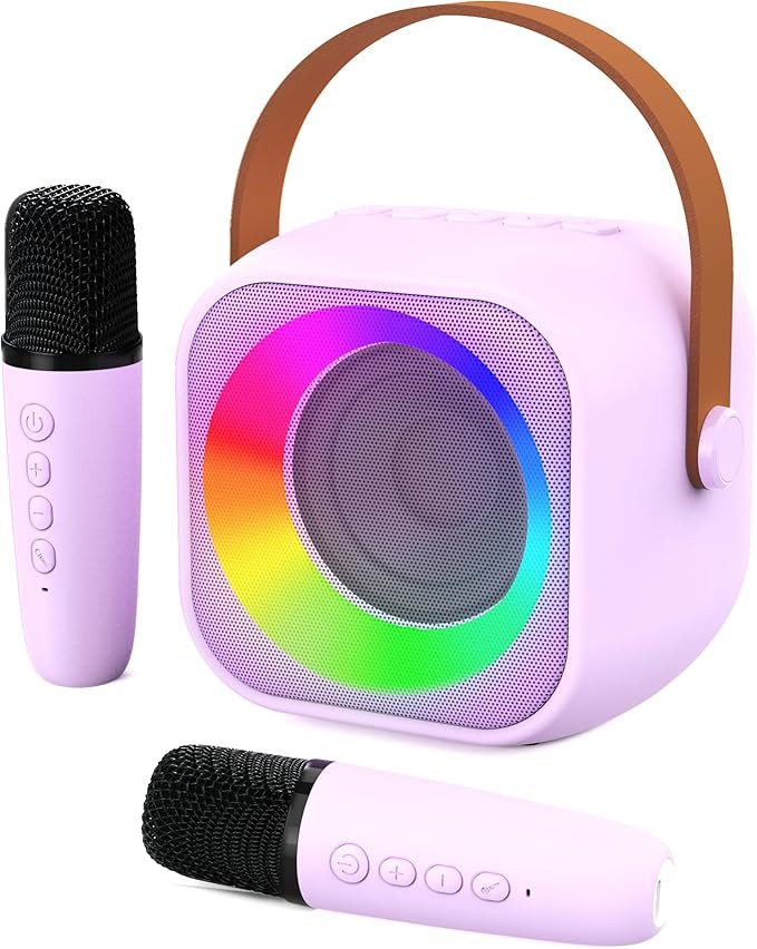 Karaoke Machine for Kids, Toys for 3-12 Years Old Girls Gifts, Kids Karaoke Microphone Machine To... | Amazon (US)