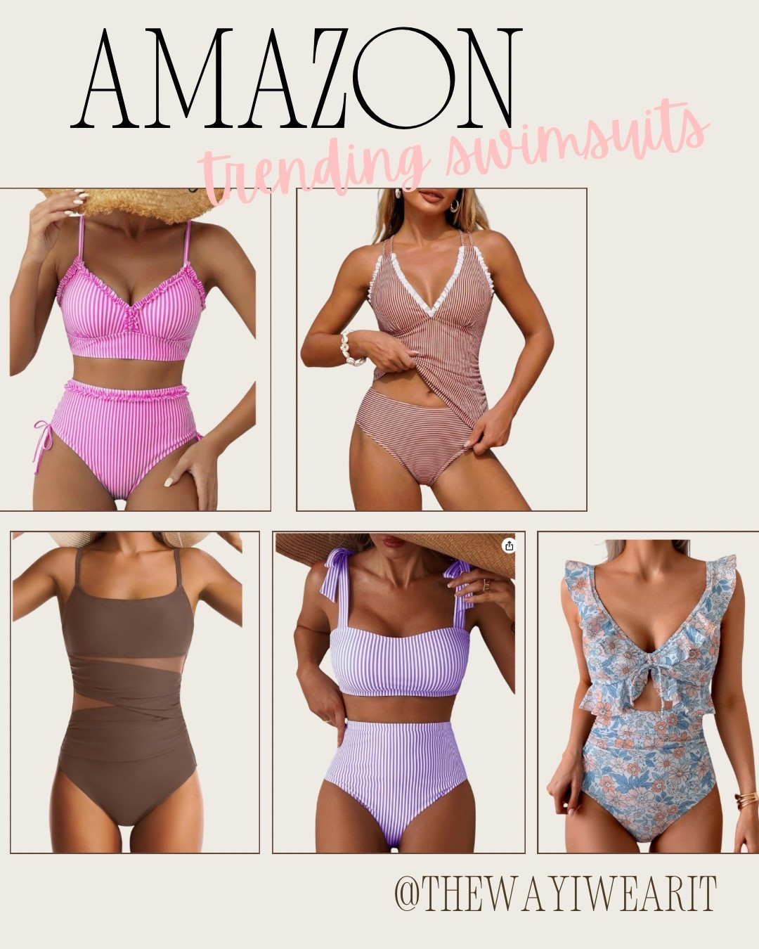 These Amazon swimsuits are perfect for beach days and pool parties. So many cute options to choose from! #BeachReady

#LTKSwim #LTKmomlife #LTKSeasonal