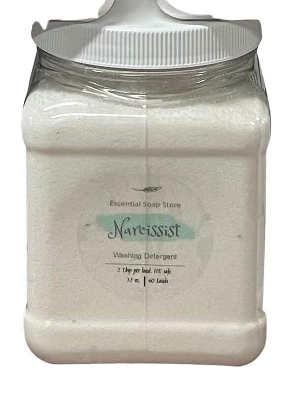 Laundry Detergent 32 oz. Natural, Vegan, Septic Safe, & Biodegradable (Narcissist) | Amazon (US)