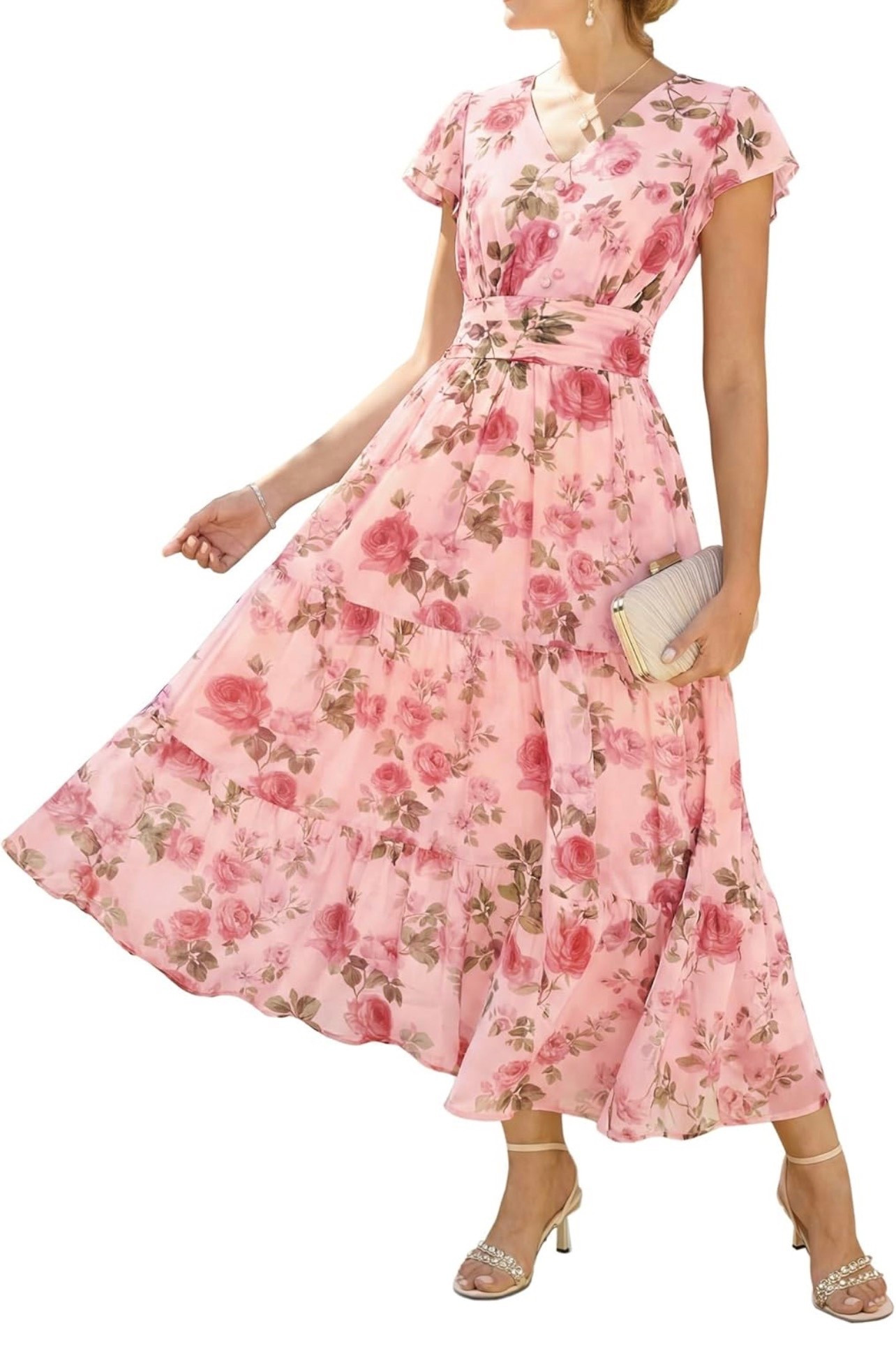 So pretty 🤩 Love this Flowy Wedding Guest Dress. Save 30% with promo code, through 4/30 while supplies last. Perfect for your next event or date. 

Was $49.99
Now $34.99 with promo code 3YZYLA55, other color options available. Apply code at checkout. 



#LTKSaleAlert #LTKWedding #LTKootd