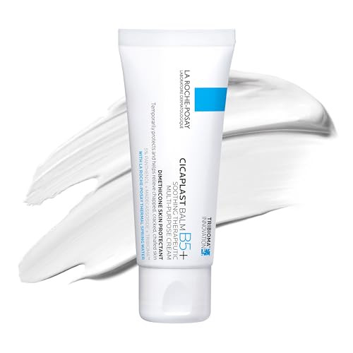 La Roche-Posay Cicaplast Balm B5, Healing Ointment and Soothing Therapeutic Multi Purpose Cream for Dry & Irritated Skin, Body and Hand Balm, Baby Safe, Fragrance Free | Amazon (US)