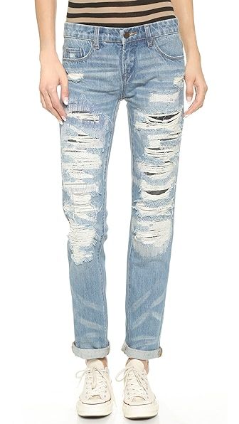 Distressed Boyfriend Jeans | Shopbop