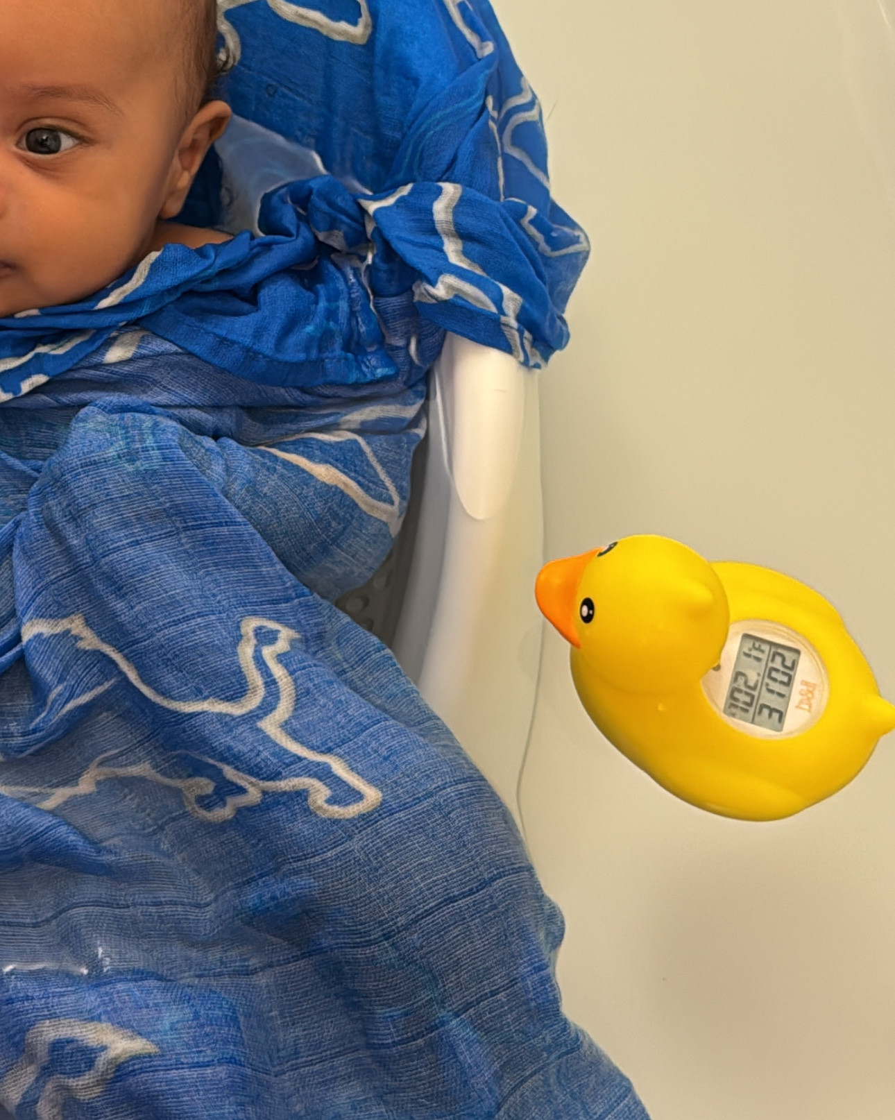 Bath time essentials his angel care baby bath & ducky water thermometer have been a life saver as a first time mom! ✨🤍

#LTKKids #LTKFamily #LTKBaby