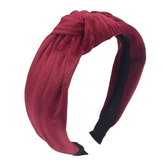 1Pcs Velvet Headbands for Women Knotted Headbands for Women Turban Headbands for Women Wide Headb... | Amazon (US)