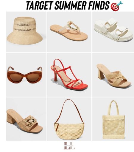 Target summer sandals and accessories, bags, beach trip, travel, vacation outfits, resort wear, travel outfits, target finds, target style, target fashion, sunglasses, shoes, affordable fashion , style , summer fashion 

#LTKStyleTip #LTKShoeCrush #LTKFindsUnder50