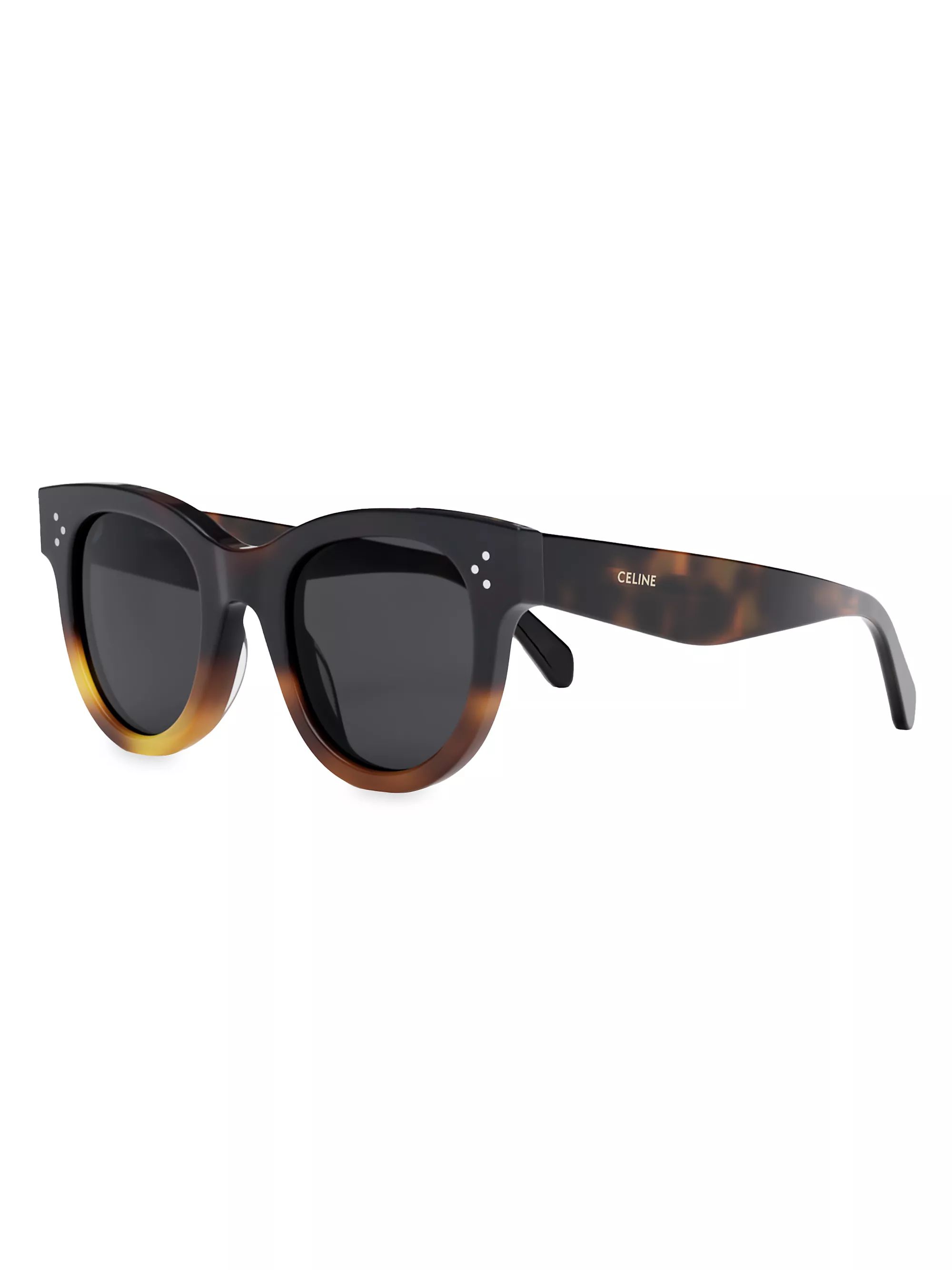 48MM Havana Square Sunglasses | Saks Fifth Avenue