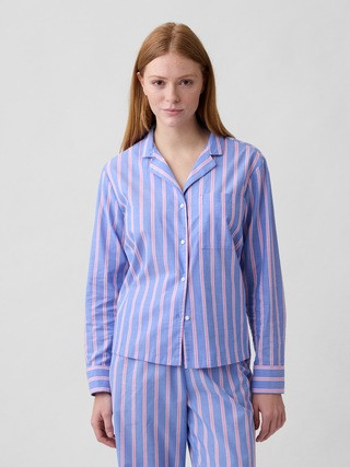 Poplin PJ Shirt | Gap Factory