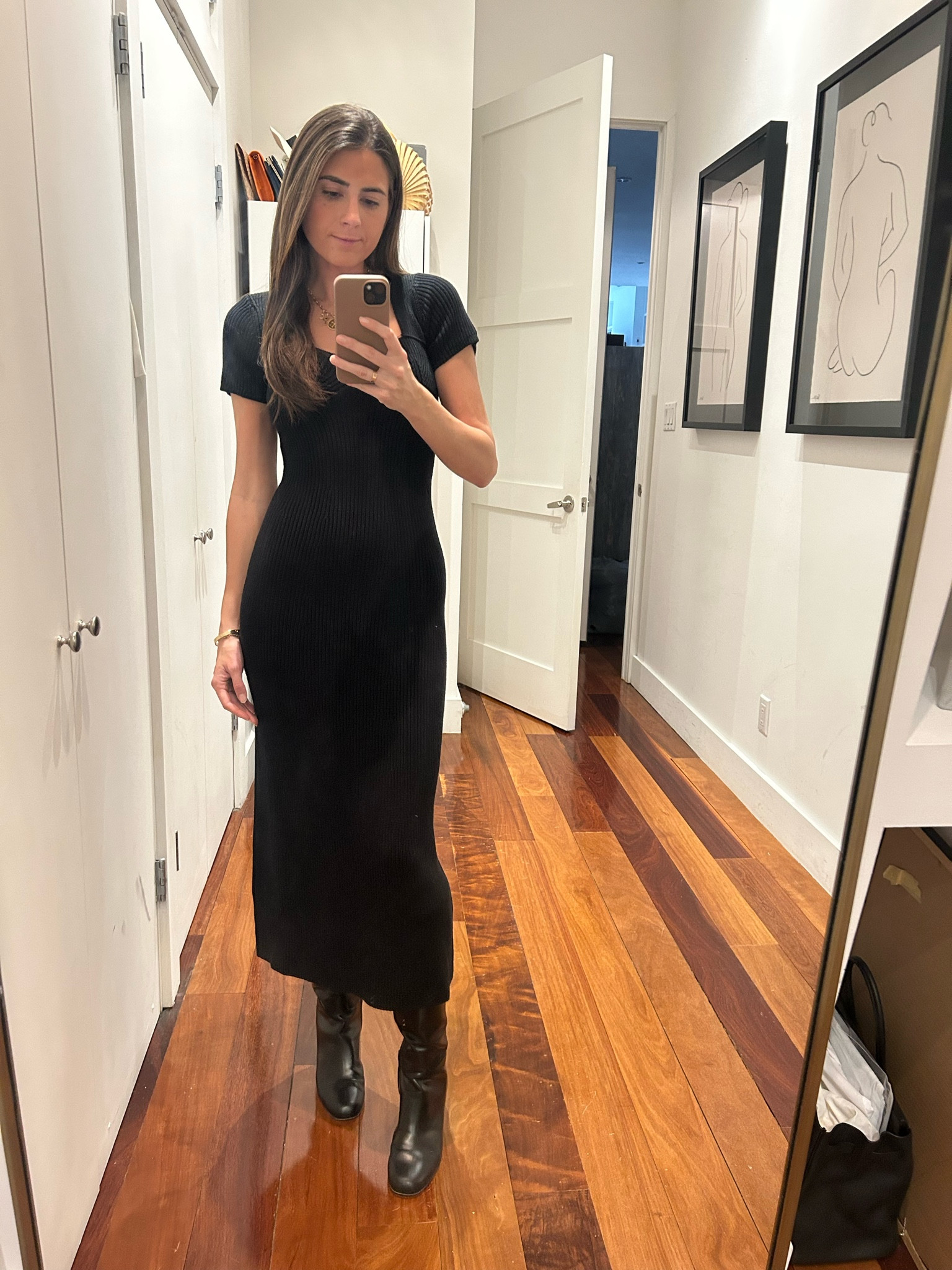 Staud Sample Sale find! Love a good knit dress for fall/winter! 

