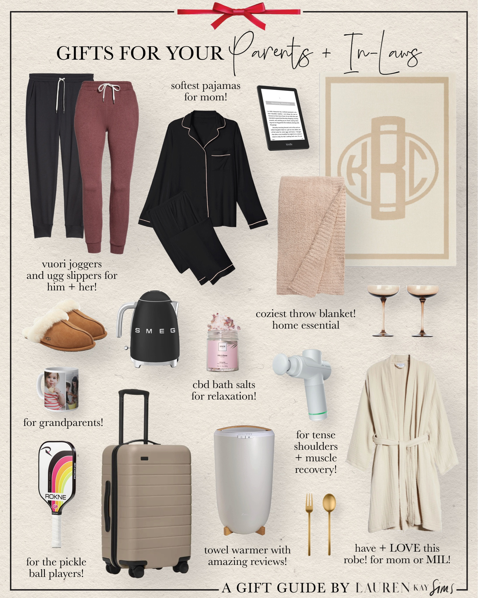 gifts for your parents + in-laws 🖤 shop all of these items today on laurenkaysims.com #giftsforparents #giftsforinlaws 

#LTKGiftGuide #LTKSeasonal #LTKHoliday