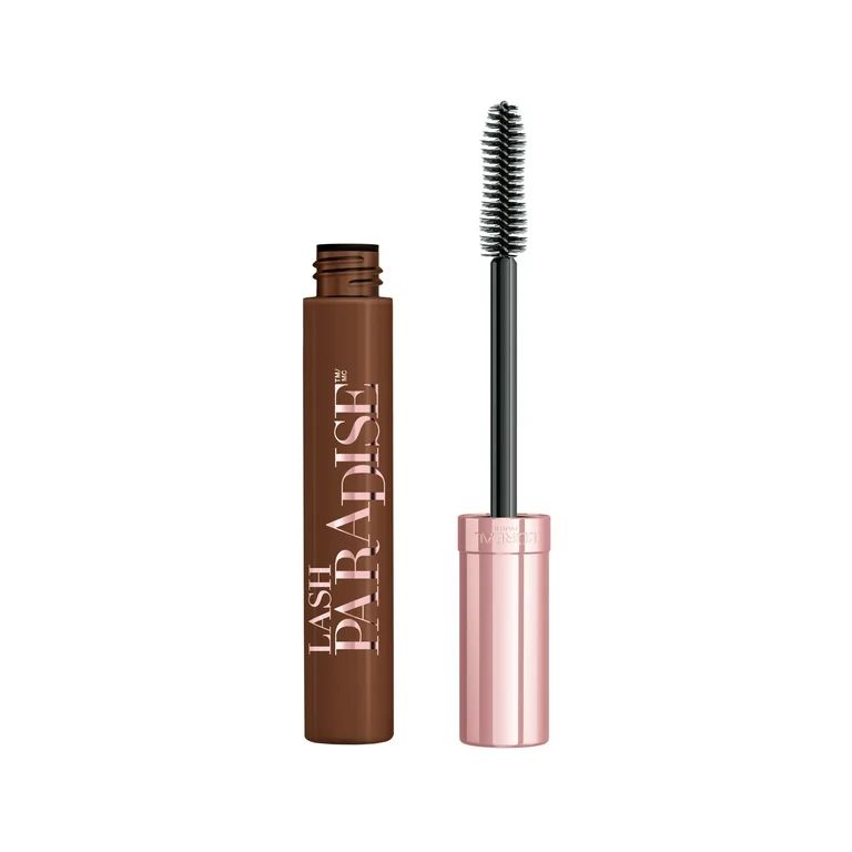 L'Oreal Paris Voluminous Makeup Lash Paradise Volume Mascara, Latte Brown, 0.28 fl oz - Walmart.c... | Walmart (US)