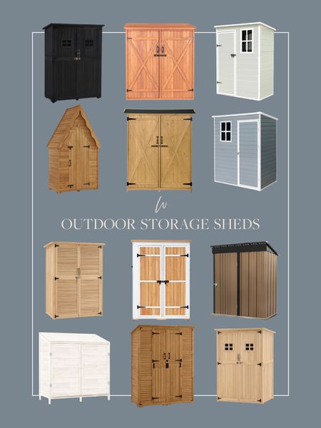 We added a new outdoor tool storage shed to our yard recently and it will be the perfect addition for storing all those gardening items, lawn mower, etc! I rounded up a few others I love that are perfect if you’re looking for an outdoor storage solution! 

#LTKhome #LTKSeasonal