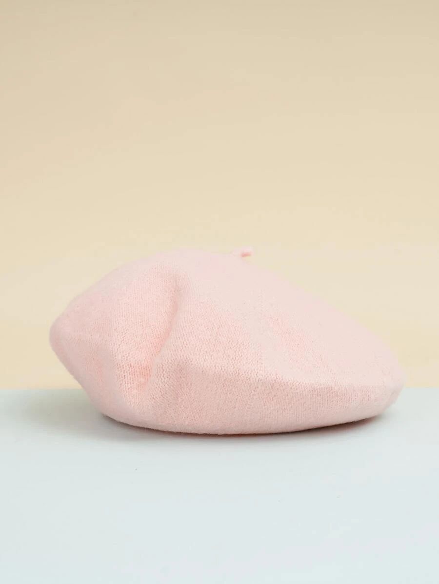 1pc Solid Beret | SHEIN