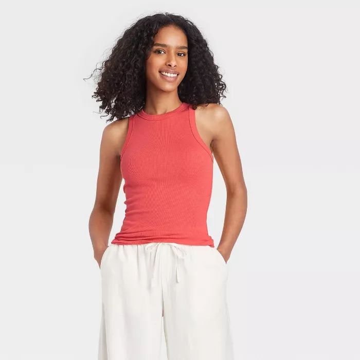 Women's Rib Tank Top - A New Day™ | Target