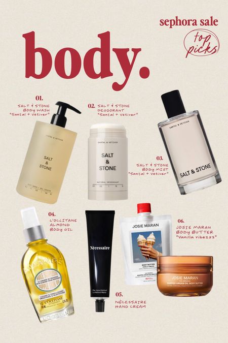 Sephora sale body care favorites 🫧 

#LTKxSephora