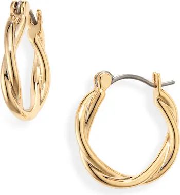 Small Twisted Hoop Earrings | Nordstrom
