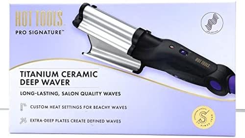 hot Tools pro Signature Titanium Ceramic deep Waver | Amazon (US)