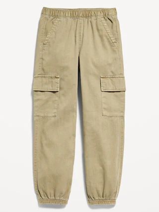 Twill Cargo Jogger Pants for Girls | Old Navy (US)