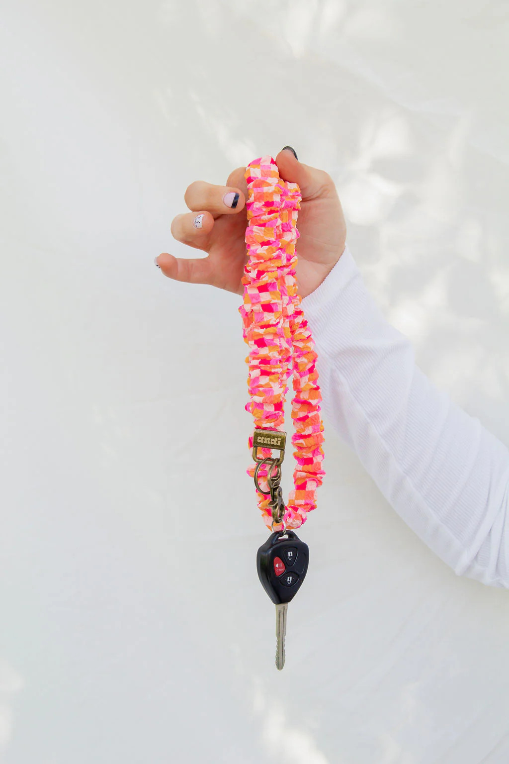 Andi x Katie Lynn Bright Checkered Lanyard | Shop Andi