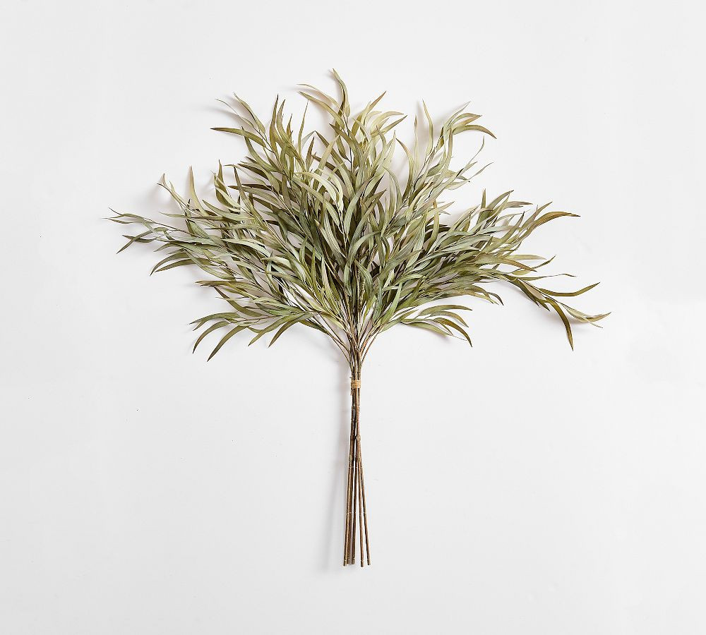 Faux Willow Eucalyptus Bundle, 5 Stem 44 | Pottery Barn (US)