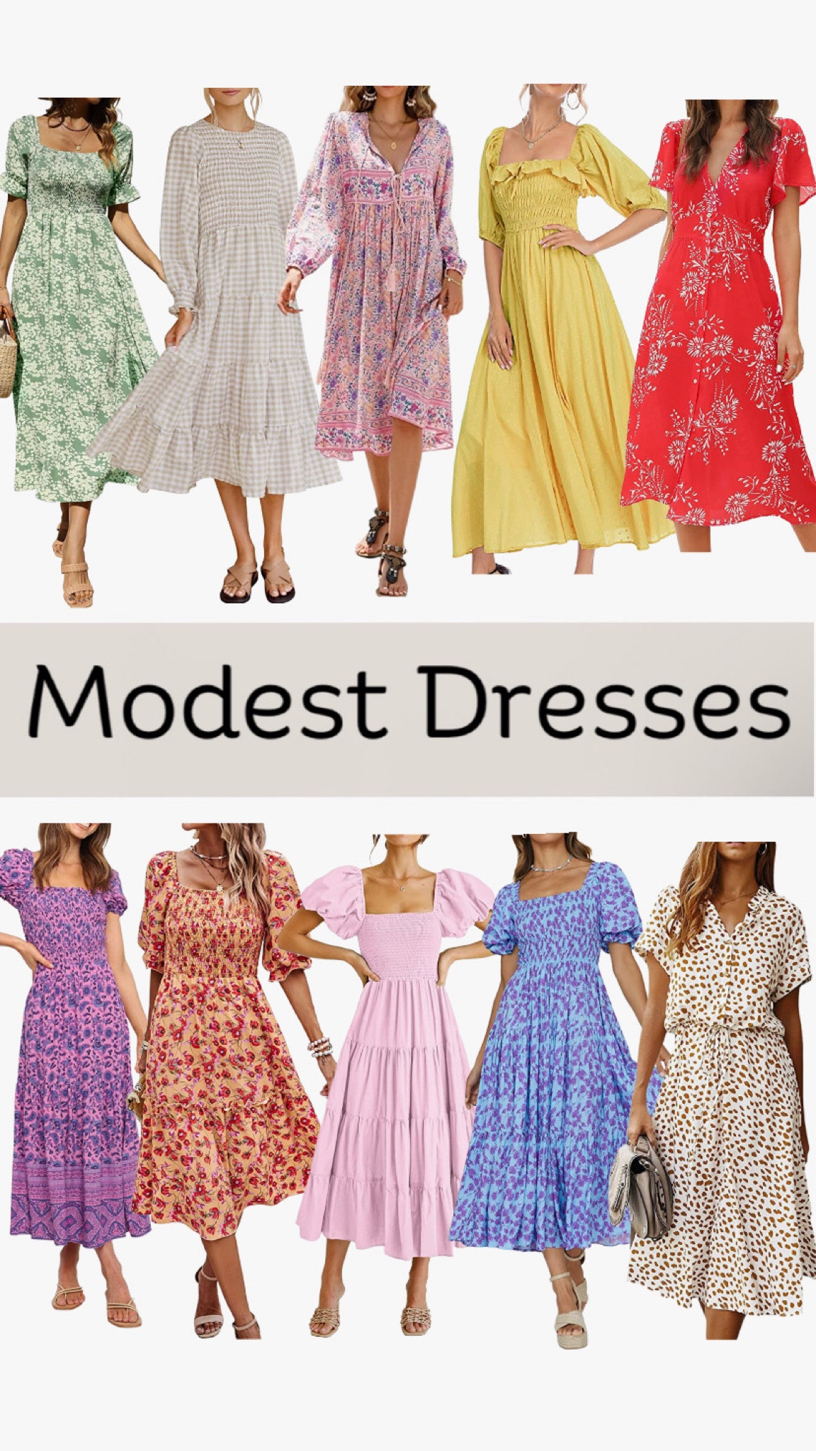 Amazon modest dresses 

#LTKunder50 #LTKSeasonal #LTKwedding