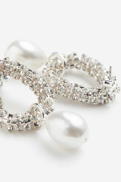 Pendant Earrings - Silver-colored - Ladies | H&M US | H&M (US + CA)