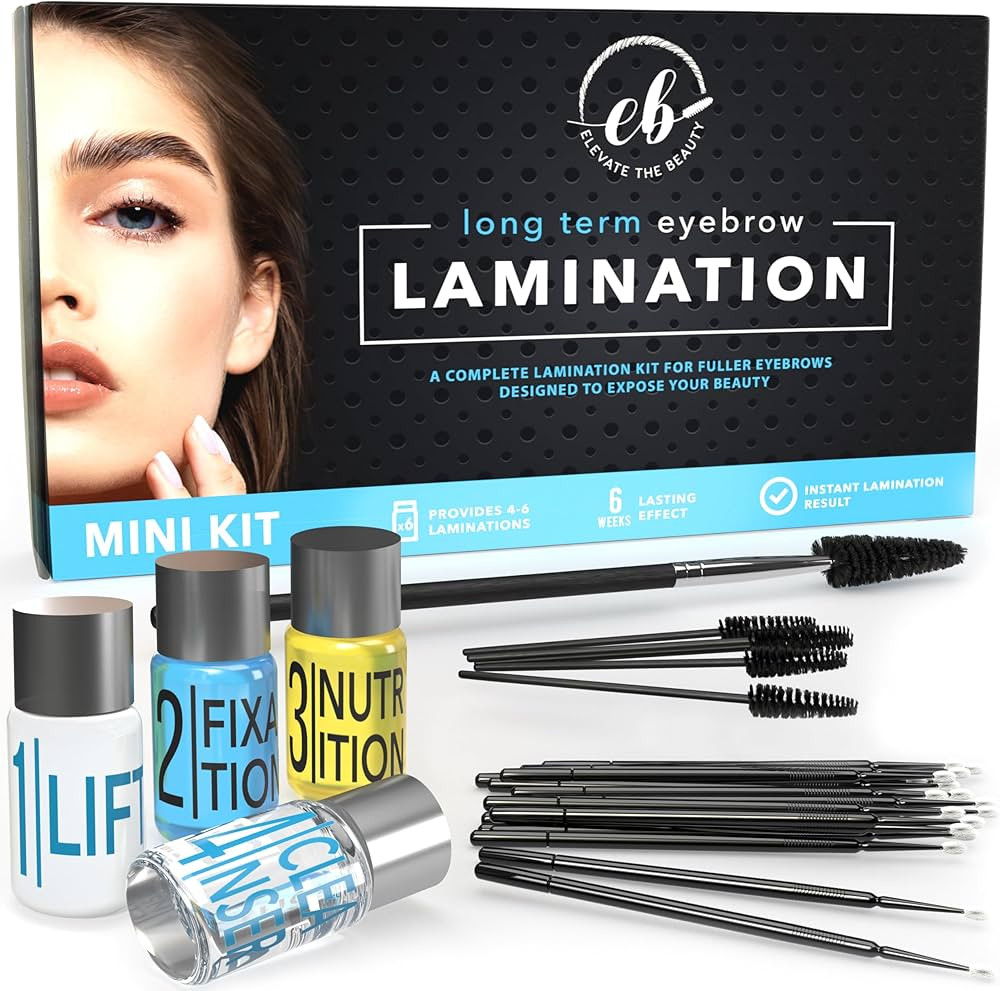 Eyebrow Lamination Kit | At Home DIY Brow Lamination Kit For Instant Lift | Professional Eye Brow... | Amazon (US)
