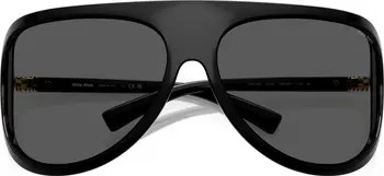 75mm Oversize Shield Sunglasses | Nordstrom