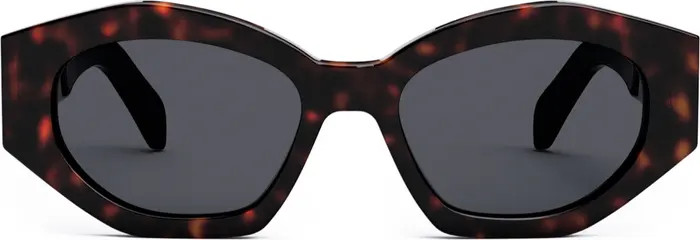 CELINE Triomphe 54mm Cat Eye Sunglasses | Nordstrom | Nordstrom