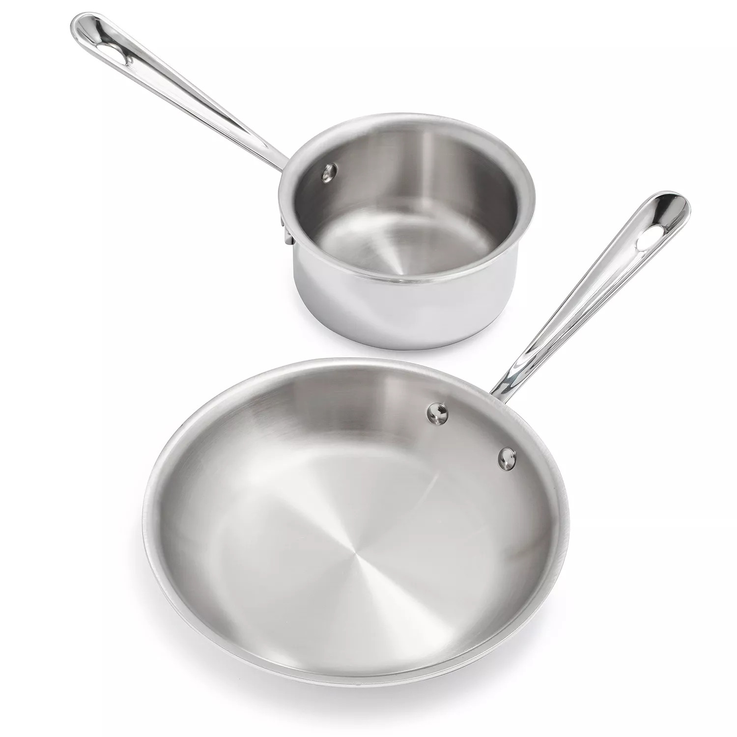 All-Clad D3 Stainless Steel 2-Piece Starter Set | Sur La Table