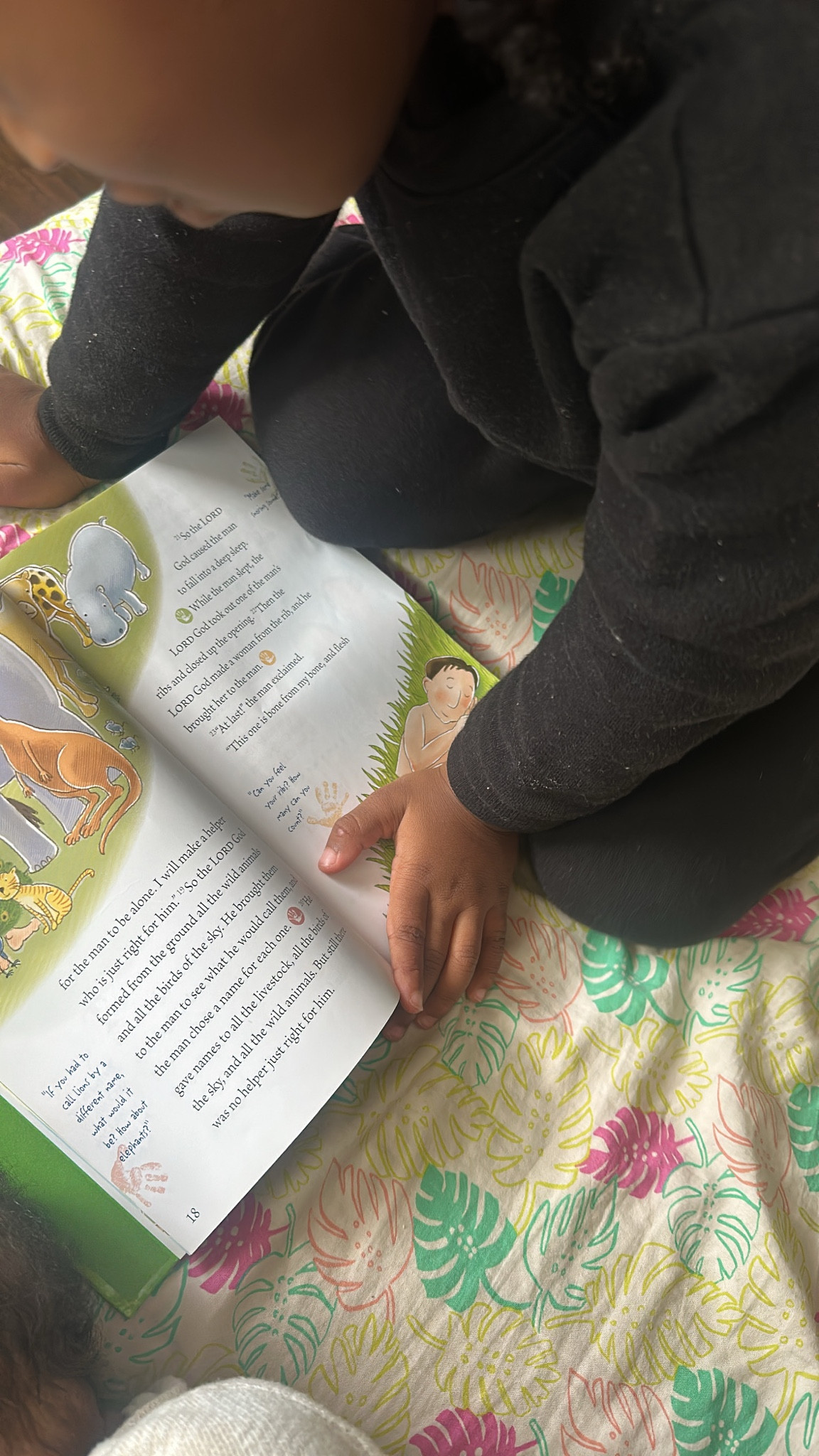 We love our hands on Bible! It makes teaching little ones about Jesus even more fun. It’s a story time Bible that is interactive! 

#LTKHome #LTKFamily #LTKKids