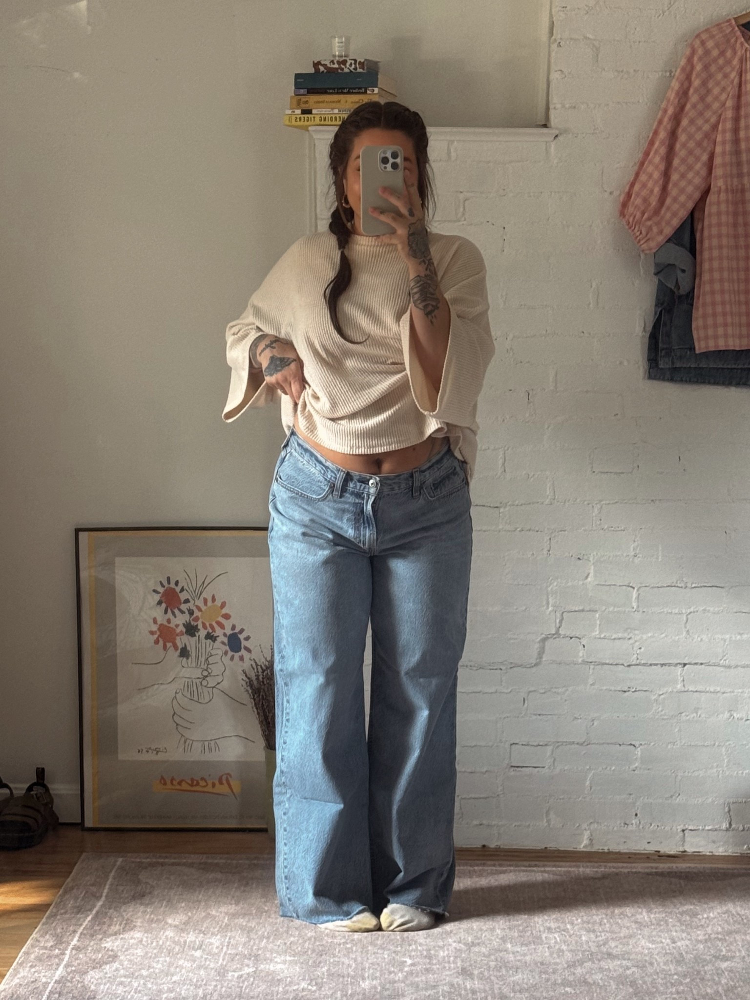 abercrombie viral denim event is here!

these are the Curve Love Low Rise Ultra Loose Jean - on clearance! wash is medium raw hem and it wearing a size 30! 

abercrombie just dropped 30–50% off all jeans + stack code denimaf for an extra 15% off 🙌 (yes, it works on sale!). free shipping on qualifying orders too. ends august 11—don’t wait, sizes go fast!! 

how to shop:
1.	tap any image to shop my linked abercrombie denim picks.
2.	add your favorites to your cart.
3.	enter denimaf at checkout for the extra 15% off.

linked my denim faves so you can grab your size before it’s gone!
