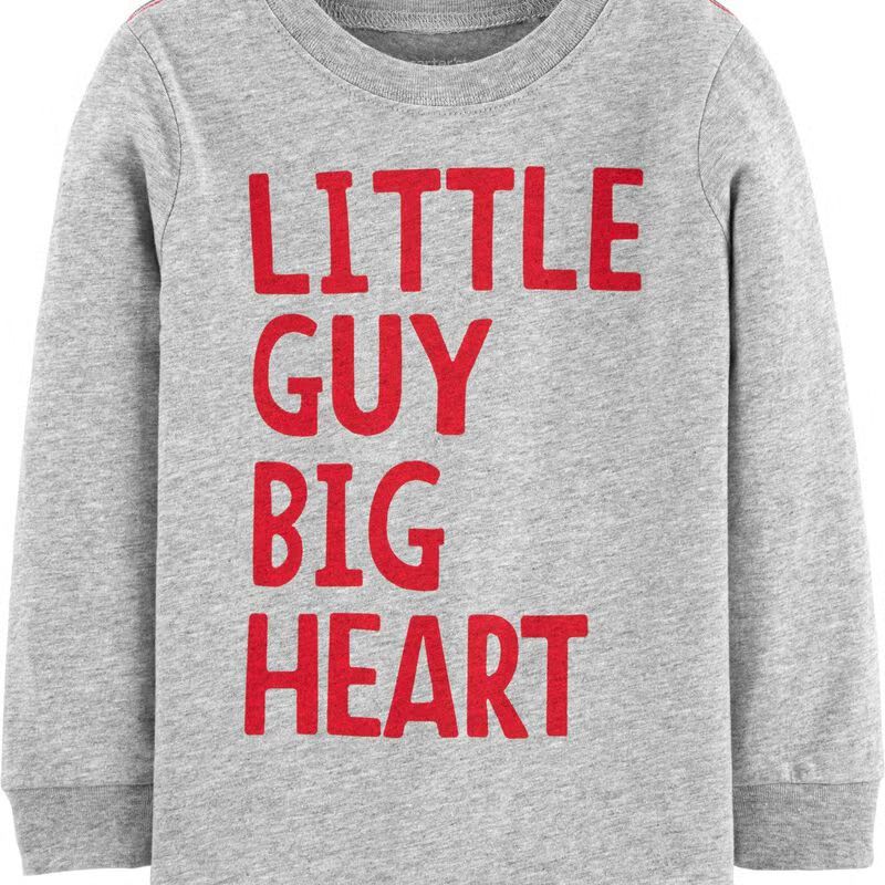 Valentine's Day Little Guy Big Heart Jersey Tee | Carter's