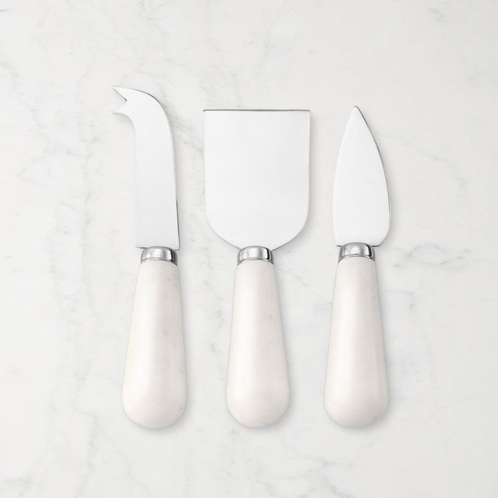 Marble Cheese Knives, Set of 3 | Williams-Sonoma
