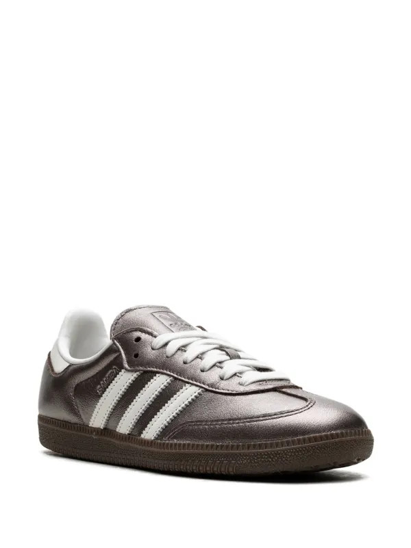Adidas Samba OG "Metallic Purple/White" Sneakers | Metallic | FARFETCH IE | Farfetch Global