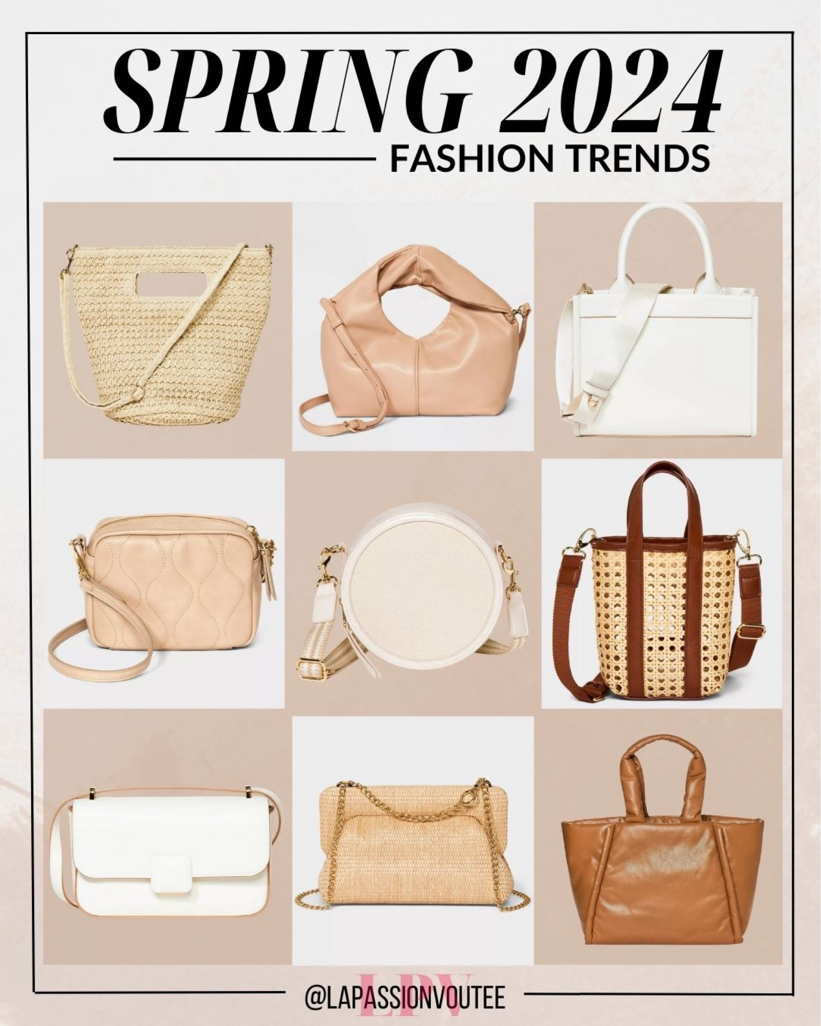 In the symphony of Spring 2024 fashion, let your choice of bag play the lead melody. From chic clutches to functional totes, this season's bag trends seamlessly blend fashion and utility. Elevate your ensemble with the perfect accessory, reflecting the dynamic spirit of contemporary style and making every outing a fashion-forward statement.

#LTKMostLoved #LTKitbag #LTKSeasonal