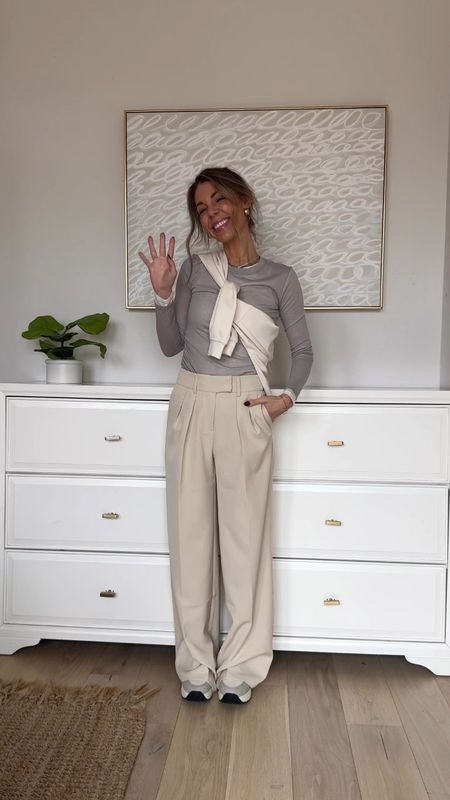 #WalmartPartner SO excited to partner with @walmart to share these gorgeous double breasted blazers and matching trousers for a chic spring suit look! Love the casual look you can create with them too! Perfect to take from the office to dinner with friends! Also linking the most stunning faux leather trench coat and crinkle pants! Wearing an xs and 0. #walmart #liketkit @shop.ltk DEF GRAB THE SEAMLESS BODYSUITS!! 


#LTKworkwear #LTKfindsunder100 #LTKstyletip