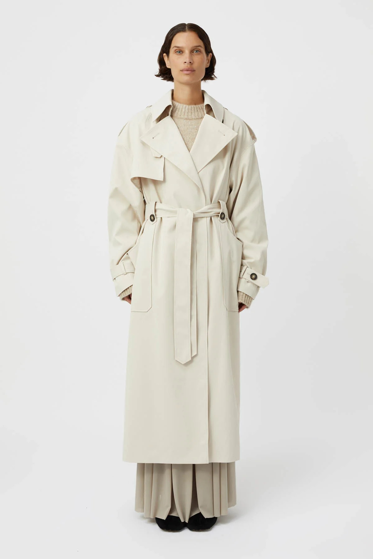 Reyes Classic Trench Coat | CAMILLA AND MARC (ANZ)