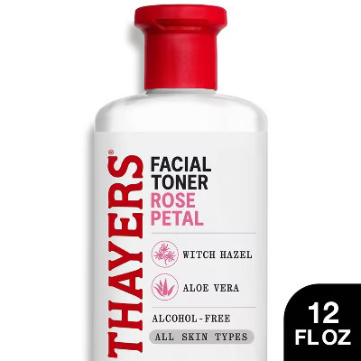 Thayers Natural Remedies Witch Hazel Alcohol Free Toner with Rose Petal - 12 fl oz | Target
