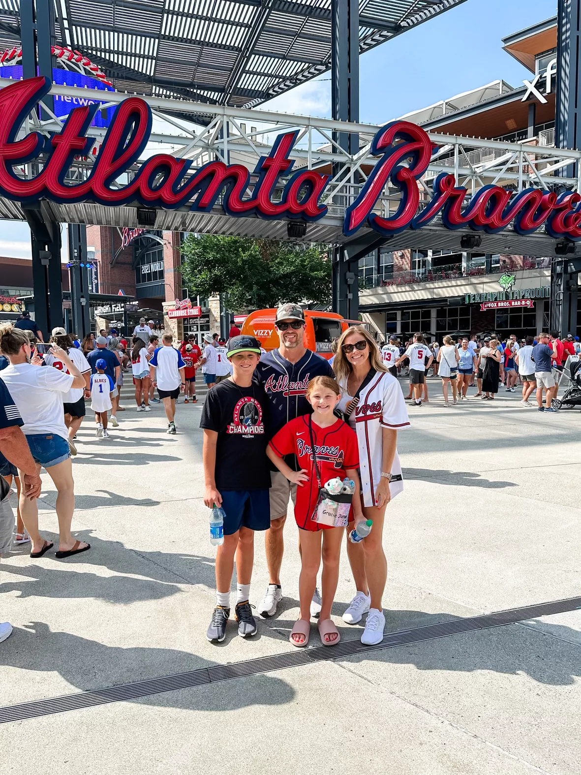 Michael Harris II Youth Atlanta Braves Home Jersey - White Replica