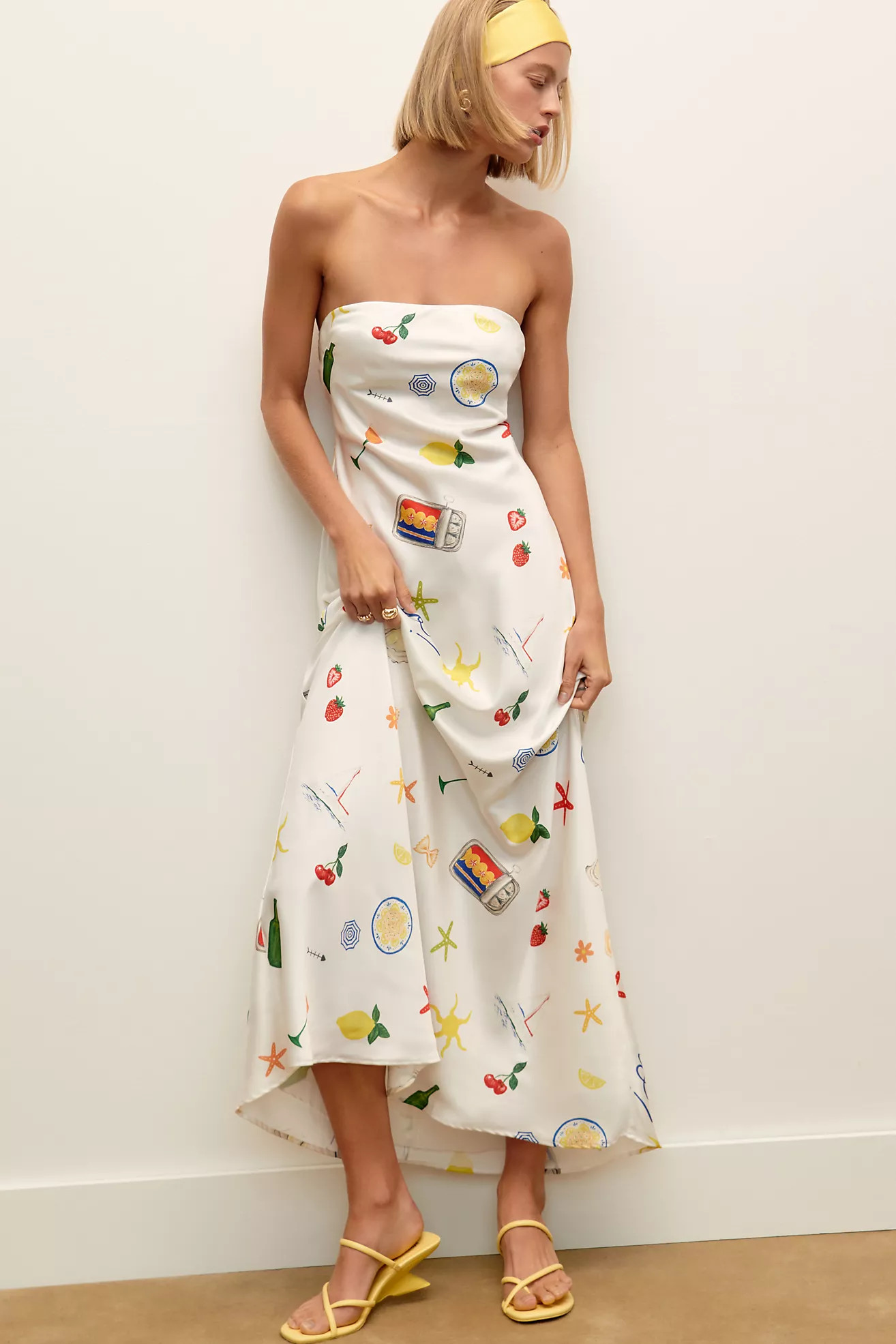 For Love & Lemons Carla Strapless Maxi Dress | Anthropologie (US)