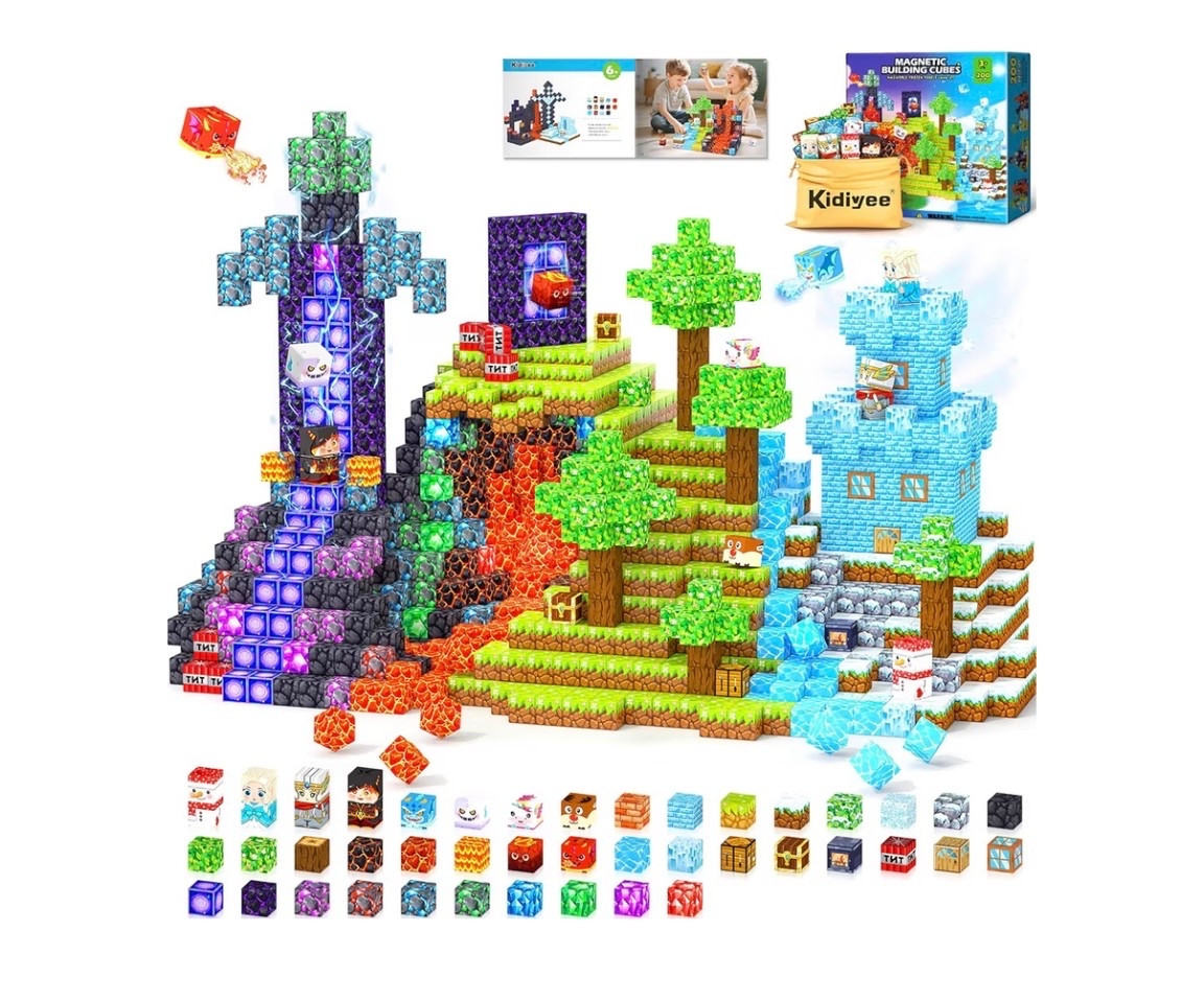 Screen free playtime for boys #stem #screenfree #giftsforboys #stemgifts 

200PCS Magnetic Blocks - Build Mine Magnet World, Magnetic Building Blocks for Kids Ages 4-6 6-8 8-12, STEM Educational Sensory Toys for Boys & Girls, Birthday Toys Gifts for Kids

#LTKGiftGuide #LTKCyberWeek #LTKKids