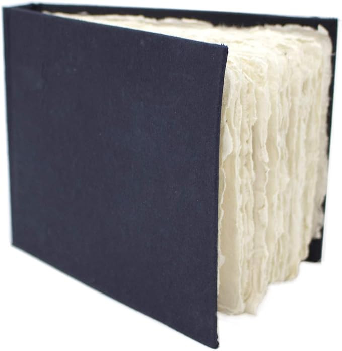 Artway Indigo Handmade Sketchbook - 100% Cotton Rag Paper - A6 Landscape, White | Amazon (UK)