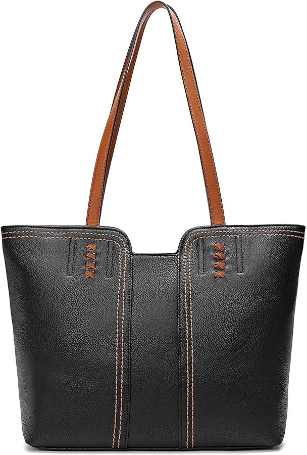 Montana West Tote Bag for Women Top Handle Satchel Purse Oversized Shoulder Handbag Hobo Bags | Amazon (US)