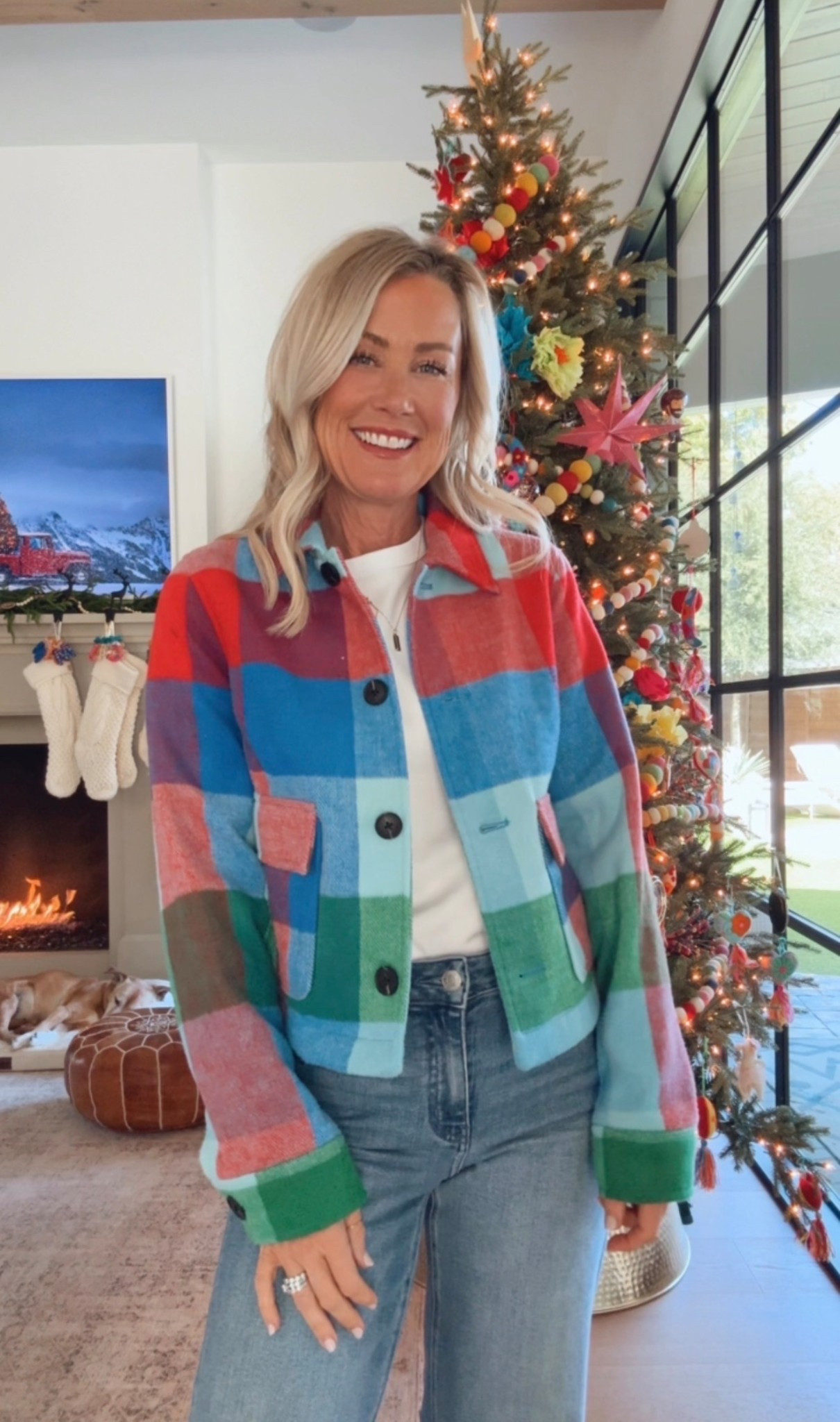 This brushed flannel jacket from my recent Walmart order is sooo fun! Perfect to pair with jeans for colder weather looks. Wearing size XS!

#LTKSeasonal #LTKHoliday #LTKOver40