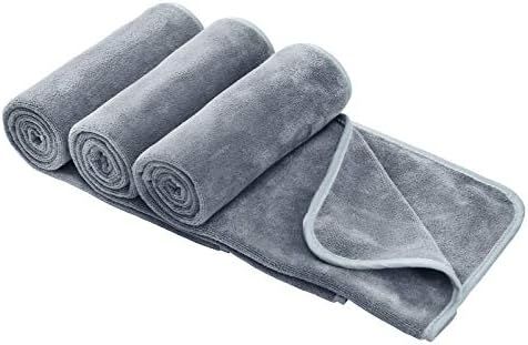  BOBOR Gym Towel Set, Microfiber Sports Towel for Men
