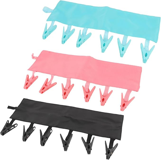TamBee Travel Hanger Clips, Cruise Ship Essentials Portable Folding Clothes Hanger Clips Towel Dr... | Amazon (US)